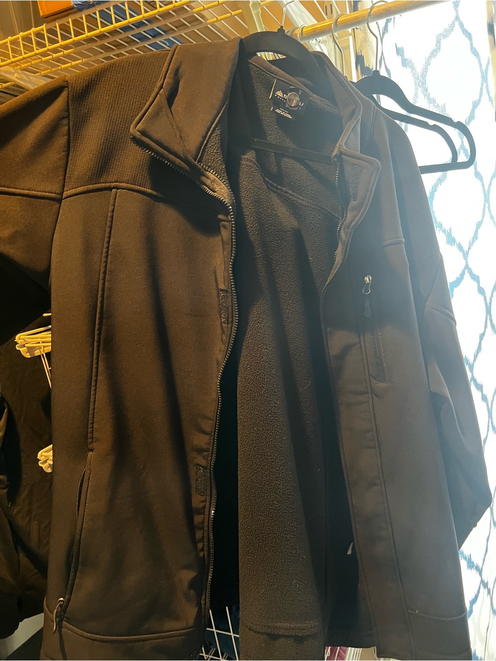 Snozu Black Lightweight Softshell Shirt Jacket